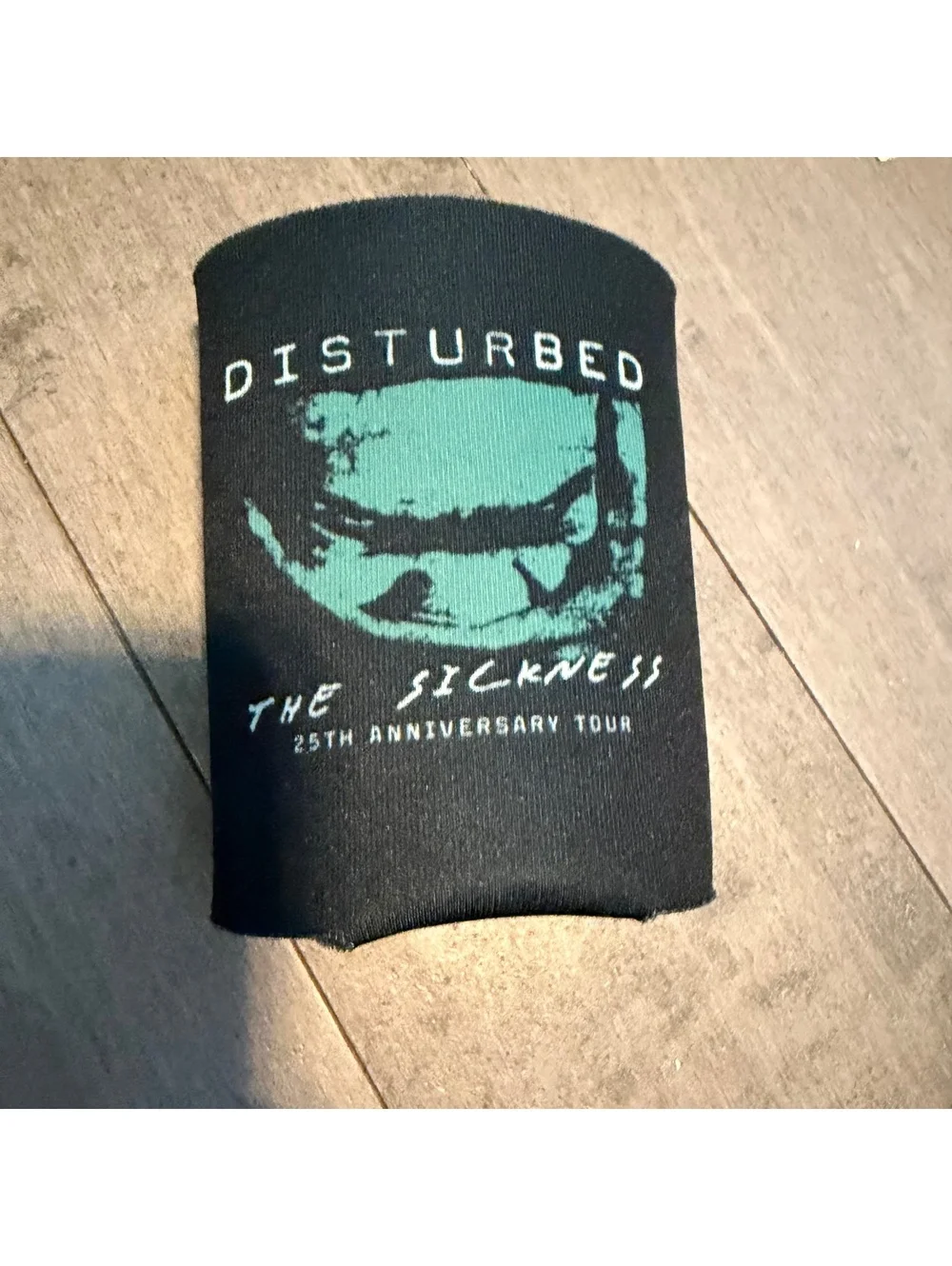 Disturbed The Sickness 25th Anniversary Tour Can Cooler Coozie